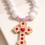 Cruz sagrado corazón